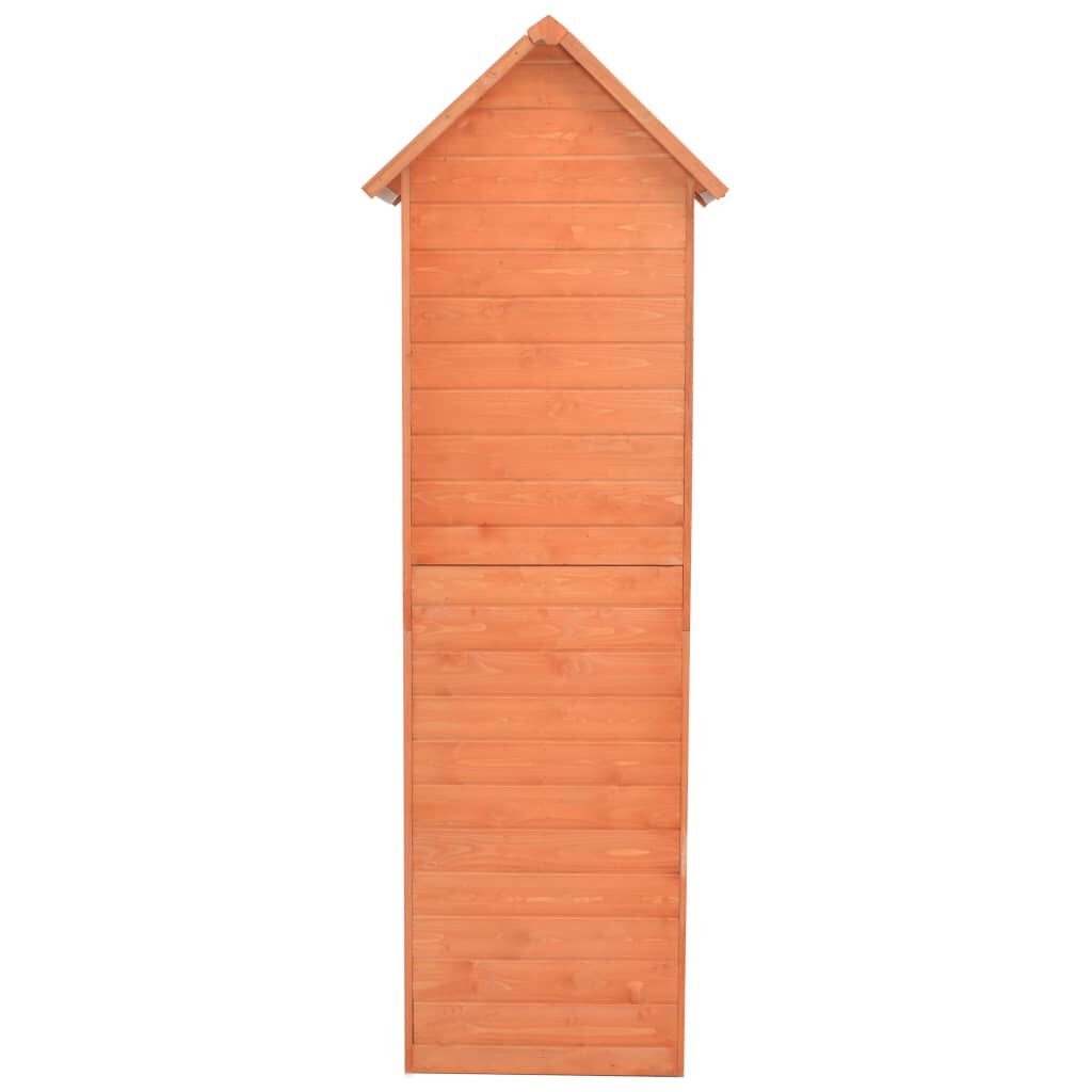 vidaXL Garden Storage Shed 71x60x213 cm Wood