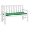 vidaXL Garden Bench Cushion Green 120x50x7cm Oxford Fabric