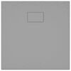 vidaXL Shower Base Tray SMC Grey 80x80 cm