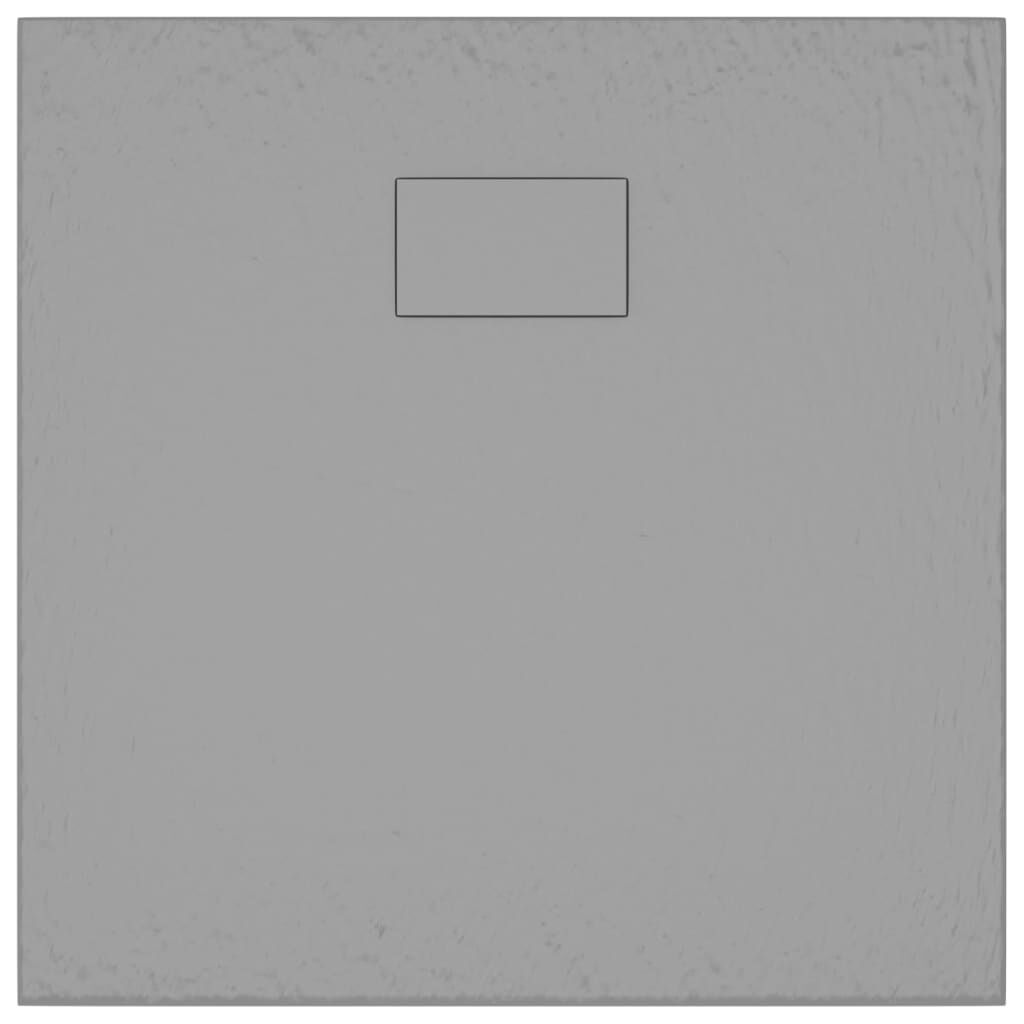 vidaXL Shower Base Tray SMC Grey 80x80 cm