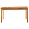 vidaXL 7 Piece Outdoor Dining Set Solid Acacia Wood