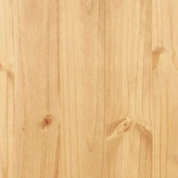 vidaXL Bedside Cabinet Mexican Pine Corona Range 53x39x66 cm