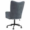 vidaXL Relaxing Chair Dark Grey Velvet