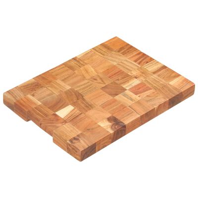 vidaXL Chopping Board 40x30x3.8 cm Solid Acacia Wood