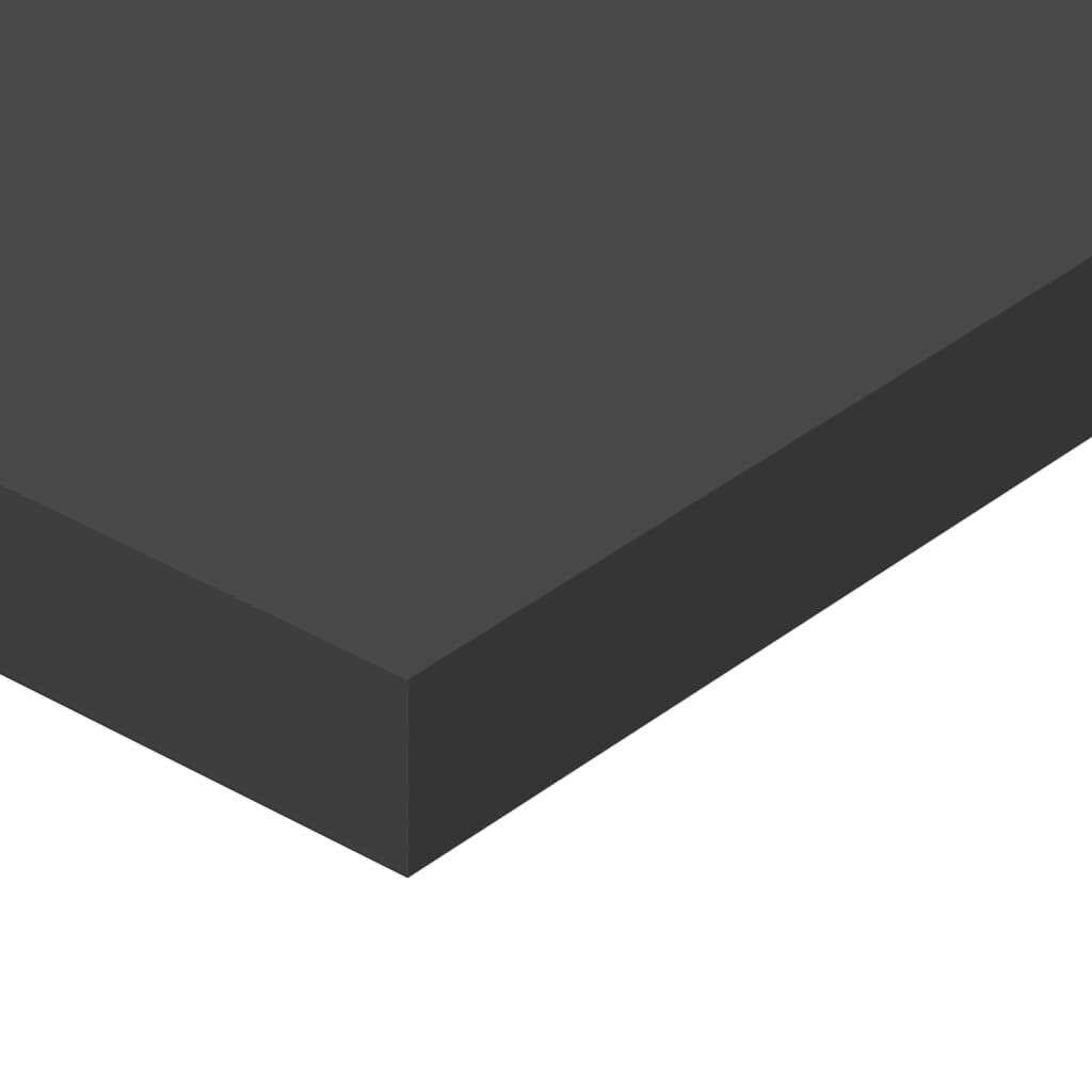 vidaXL Bookshelf Boards 8 pcs Grey 60x10x1.5 cm Engineered Wood