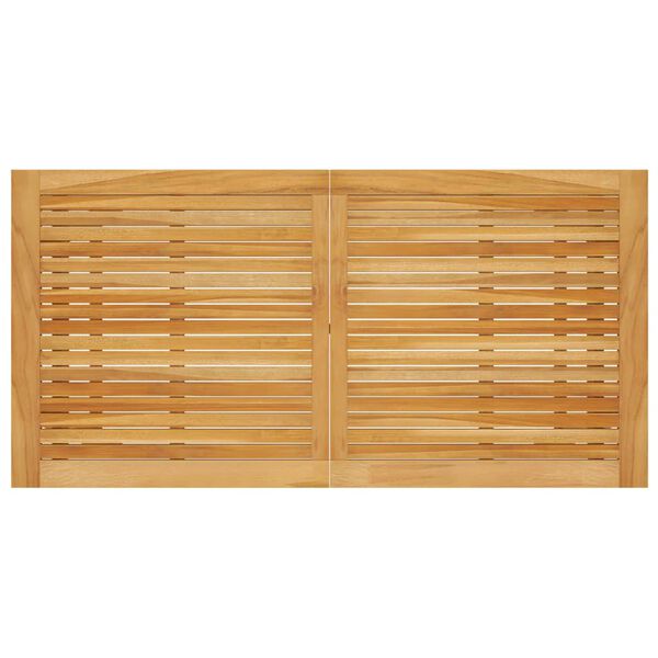 vidaXL Garden Dining Table 140x70x73.5 cm Solid Acacia Wood