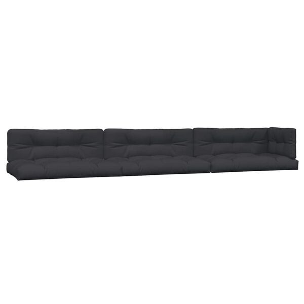 vidaXL 6 Piece Garden Pallet Sofa Set with Cushions Solid Wood Acacia