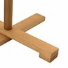 vidaXL Wooden Christmas Tree with Stand Brown 75 cm Solid pine wood