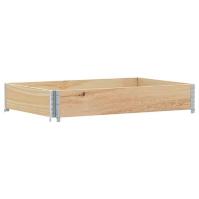 vidaXL Garden Planter 120x80 cm Solid Pine Wood