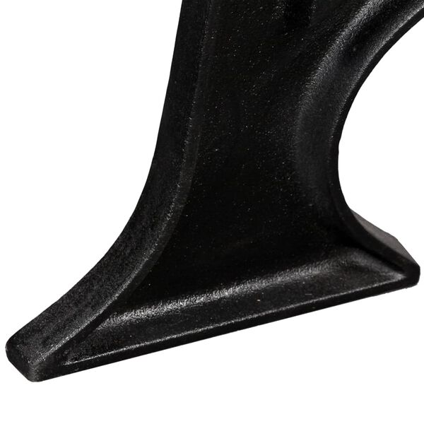 vidaXL Dining Table Legs 2 pcs with Arched Base A-Frame Cast Iron