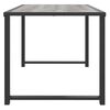 vidaXL Garden Table Anthracite 55x40x37 cm Steel
