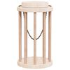 vidaXL Rabbit Hay Feeder &Oslash;15x25.5 cm Solid Wood Fir