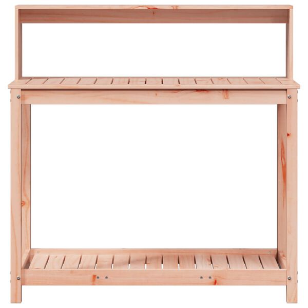 vidaXL Potting Table with Shelves 108x50x109.5 cm Solid Wood Douglas