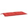 vidaXL Garden Bench Cushions 2pcs Red 100x50x7 cm Oxford Fabric