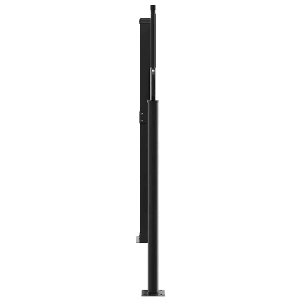 vidaXL Retractable Side Awning Anthracite 100x1000 cm