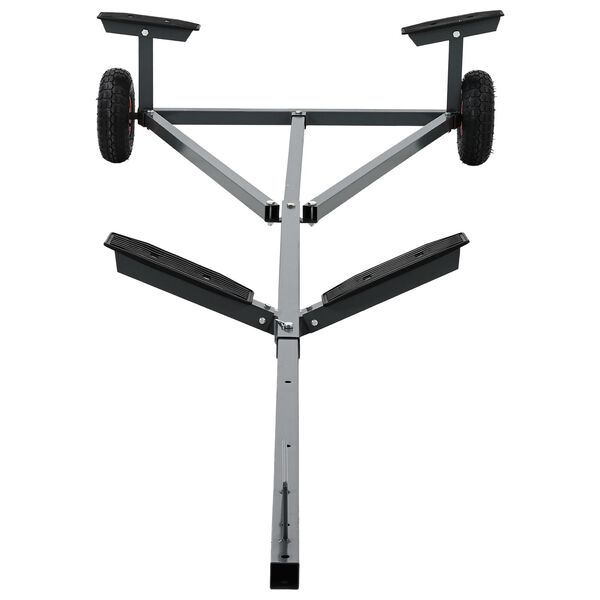 vidaXL Boat Trailer 212-302 cm Adjustable Length 160 kg Steel