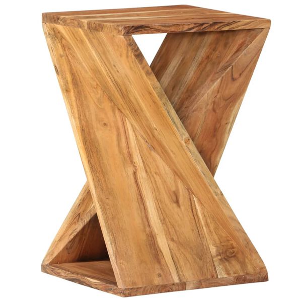 vidaXL Side Table 35x35x55 cm Solid Wood Acacia