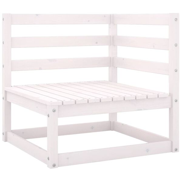 vidaXL 5 Piece Garden Lounge Set with Cushions Solid Pinewood