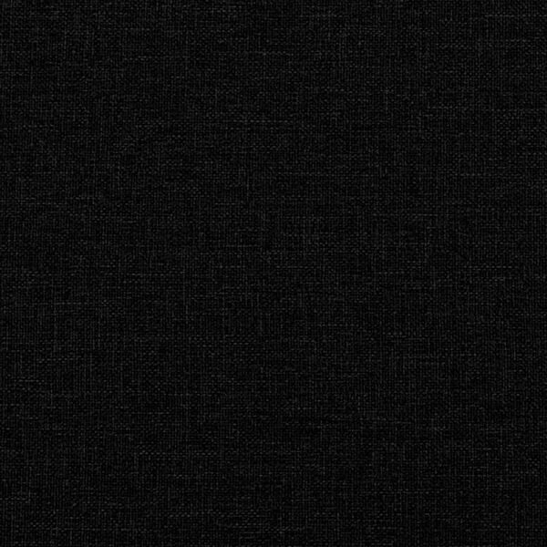 vidaXL 2-Seater Sofa Black 120 cm Fabric