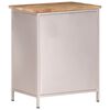 vidaXL Bedside Cabinet 40x30x50 cm Rough Mango Wood