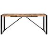 vidaXL Dining Table 180x90x75 cm Solid Wood