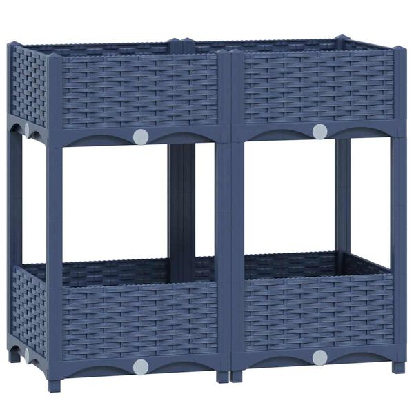 vidaXL Raised Bed 80x40x71 cm Polypropylene