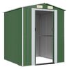 vidaXL Garden Shed Green 192x191x223 cm Galvanised Steel