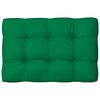 vidaXL Pallet Sofa Cushions 7 pcs Green