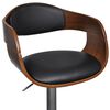 vidaXL Bar Stool Artificial Leather Height Adjustable