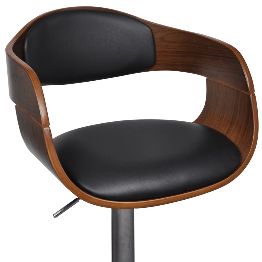 vidaXL Bar Stool Artificial Leather Height Adjustable