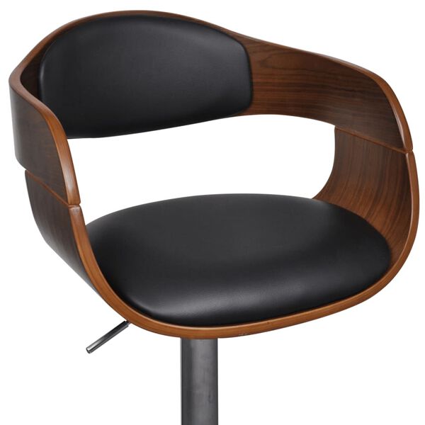 vidaXL Bar Stool Artificial Leather Height Adjustable