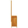 vidaXL Planter with Trellis 55x29.5x132 cm Solid Wood Acacia