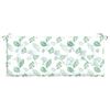 vidaXL Garden Bench Cushion Leaf Pattern 120x50x7 cm Fabric