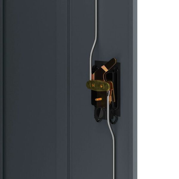 vidaXL File Cabinet Anthracite 90x40x70 cm Steel