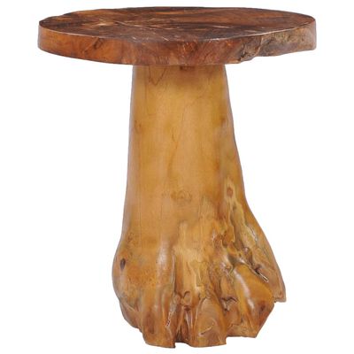 vidaXL Coffee Table 40x40 cm Solid Teak Wood