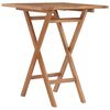 vidaXL 3 Piece Garden Dining Set Solid Wood Teak