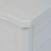 vidaXL Garden Storage Box 280 L Light Grey