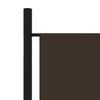vidaXL 3-Panel Room Divider Brown 150x180 cm
