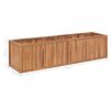 vidaXL Garden Raised Bed 200x50x50 cm Solid Teak Wood