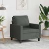 vidaXL Sofa Chair Dark Grey 60 cm Fabric