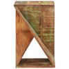 vidaXL Side Table 35x35x55 cm Solid Wood Reclaimed