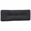vidaXL Pallet Cushions 5 pcs Black Fabric