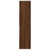 vidaXL Book Cabinet/Room Divider Brown Oak 105x24x102 cm