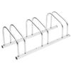 vidaXL Bike Rack for 3 Bikes Galvanised Steel