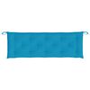 vidaXL Garden Bench Cushions 2pcs Light Blue 150x50x7cm Oxford Fabric