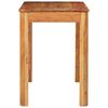 vidaXL Dining Table 110x55x76 cm Solid Wood Acacia