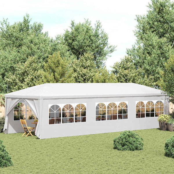 vidaXL Party Tent 3x9 m White