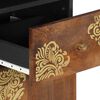 vidaXL Sideboard Honey brown 38 x 33 x 160 cm Solid Mango Wood