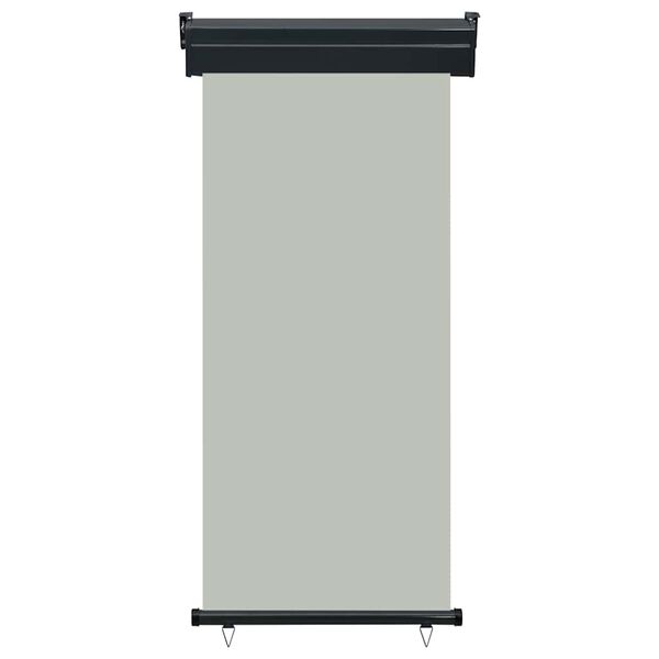 vidaXL Balcony Side Awning 85x250 cm Grey