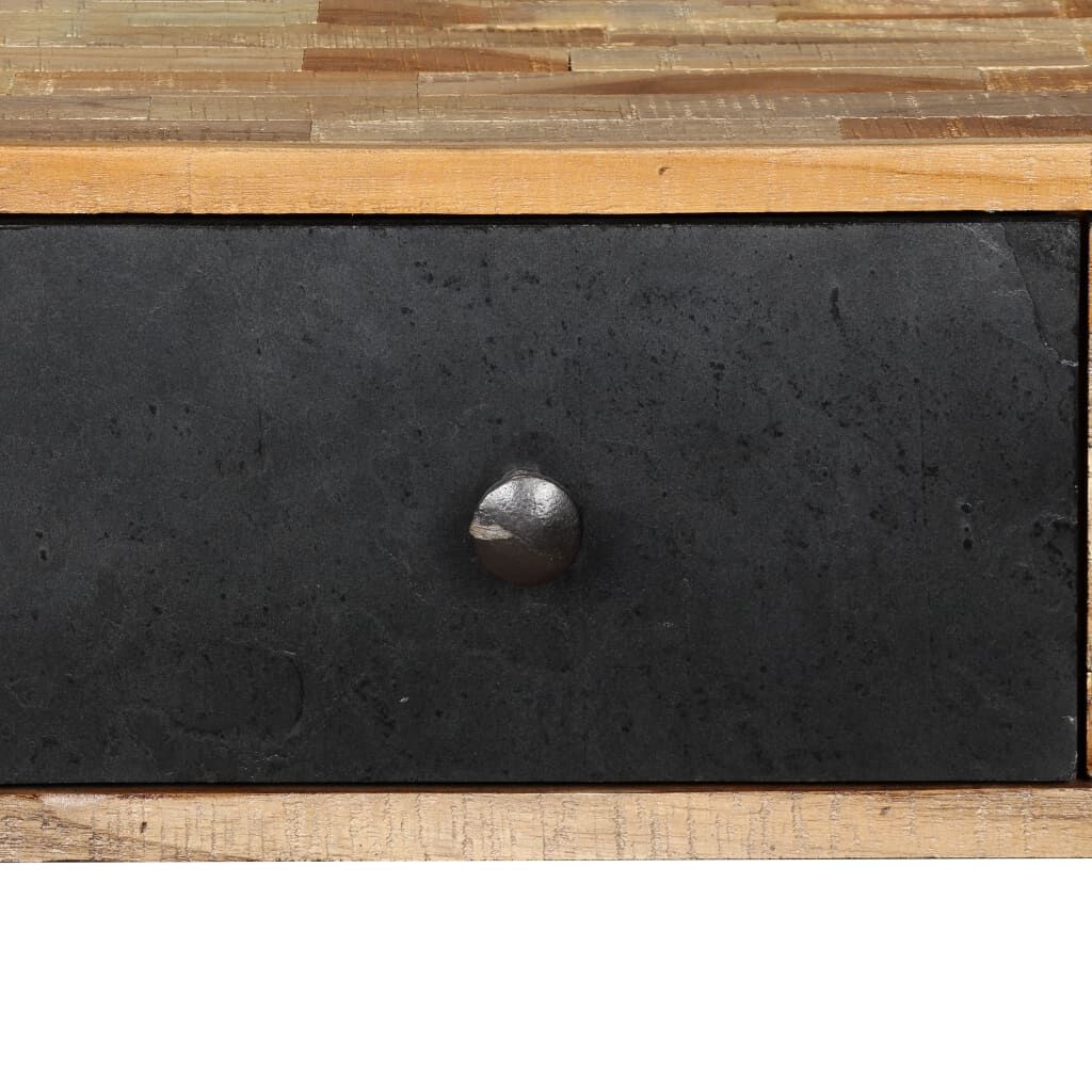 vidaXL Console Table Solid Reclaimed Teak 120x30x76 cm